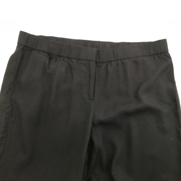 Eileen Fisher Black Elastic Waist Casual Pants Womens L - Picture 3 of 8